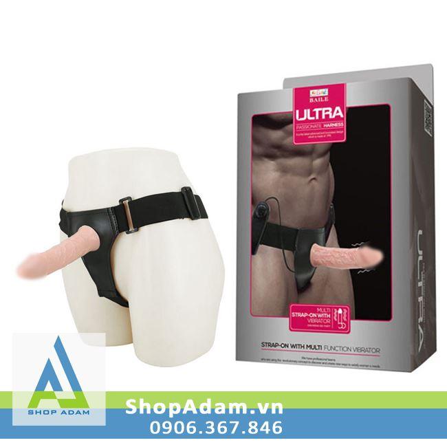 Dương vật giả quai đeo rung mạnh Baile Ultra Harness bán chạy