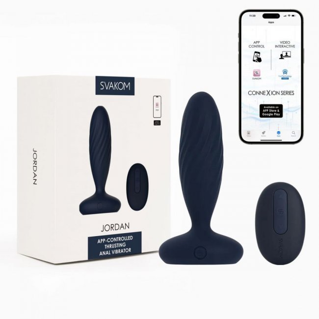 Đồ Chơi Svakom Jordan Rung Thụt App Kích Thích Đỉnh Cao