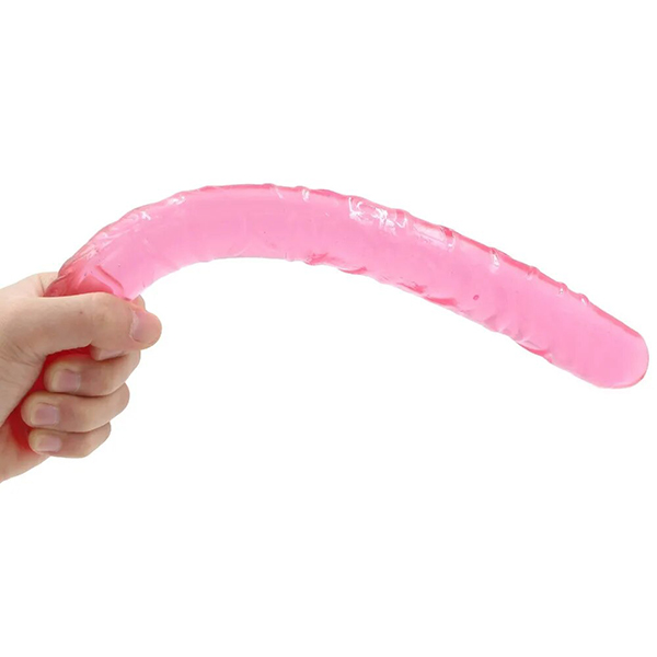 Dương vật giả Baile Double Dong 2 đầu uốn cong đa chiều, siêu mềm mại