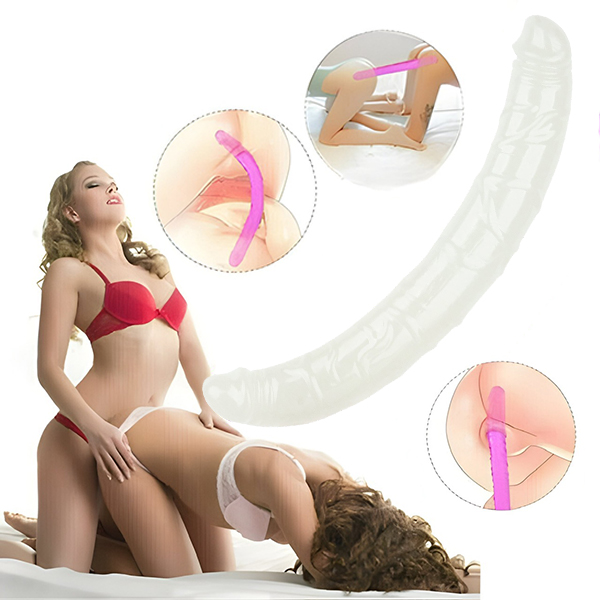 Dương vật giả 2 đầu Lovetoy Flawless Clear 12 inch cực thật