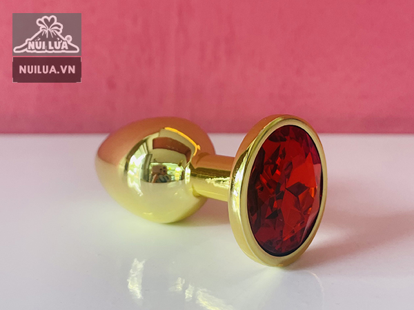 Anal Plug Phích Cắm Vàng 24K Kích Thích Hậu Môn Cao Cấp