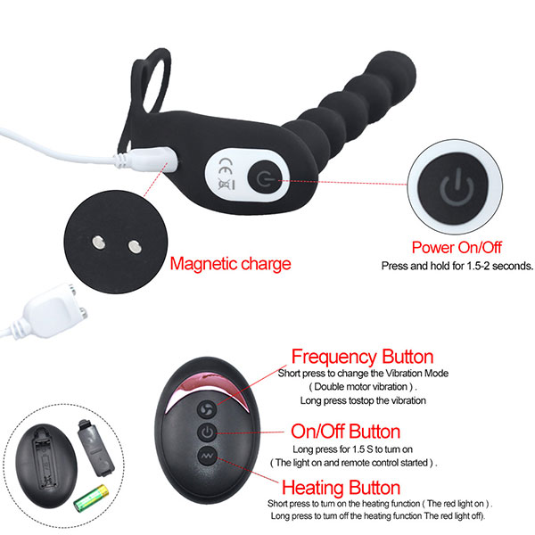 Máy Rung Hậu Môn Điều Khiển Từ Xa Body Safe Kích Thích Cực Mạnh