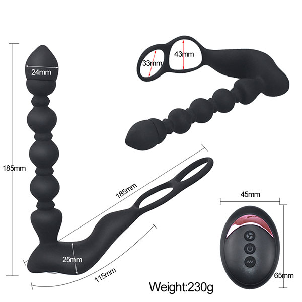 Máy Rung Hậu Môn Điều Khiển Từ Xa Body Safe Kích Thích Cực Mạnh