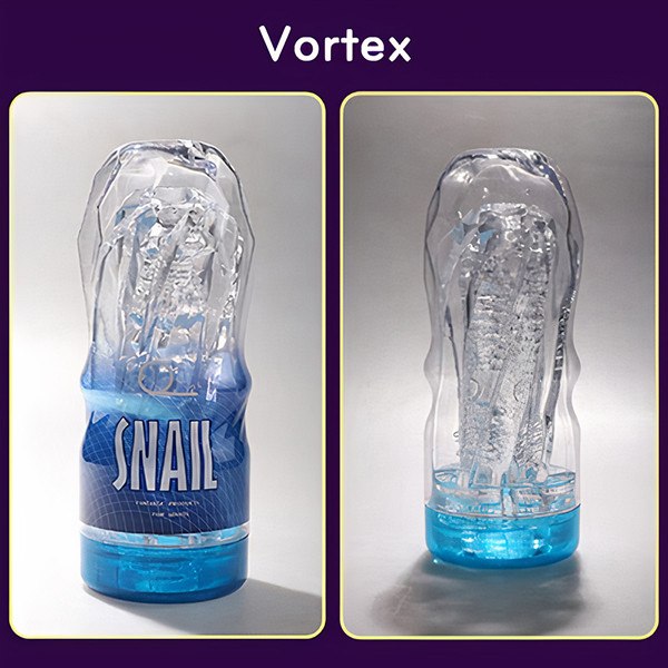 Cốc Snail Cup trong suốt cao cấp kích thích mạnh mẽ cho nam
